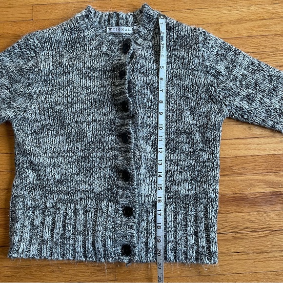 Cignal Women’s Marled Button Front Chunky Knit Wool Blend Cardigan Sweater Sz M - Picture 10 of 10